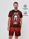 Мужской костюм с шортами / Molon Labe