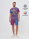 Мужской костюм с шортами / БГ многорукий