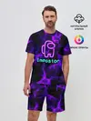 Мужской костюм с шортами / Impostor NEON