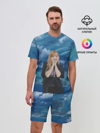 Мужской костюм с шортами / LISA BLACKPINK