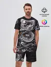 Мужской костюм с шортами / Самурай