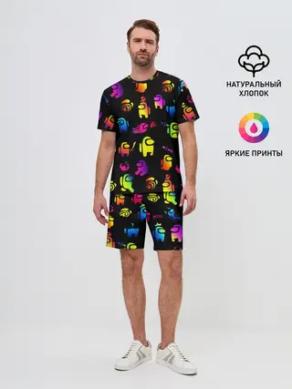 Мужской костюм с шортами / AMONG US