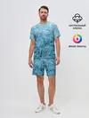Мужской костюм с шортами / Иней