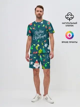 Мужской костюм с шортами / Merry Christmas