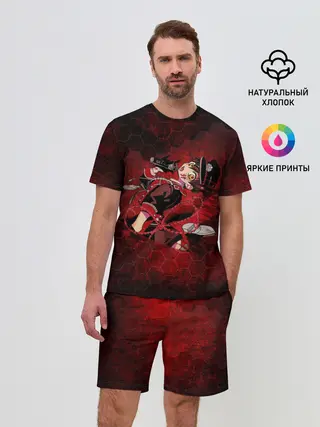 Мужской костюм с шортами / Ханако