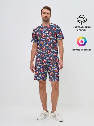 Мужской костюм с шортами / Новый Год
