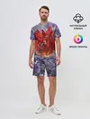Мужской костюм с шортами / Роза инков