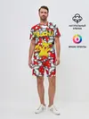 Мужской костюм с шортами / ПИКАЧУ