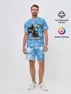 Мужской костюм с шортами / Новогодний Манкрафт