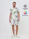 Мужской костюм с шортами / Панда с бамбуком