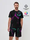 Мужской костюм с шортами / Glitch
