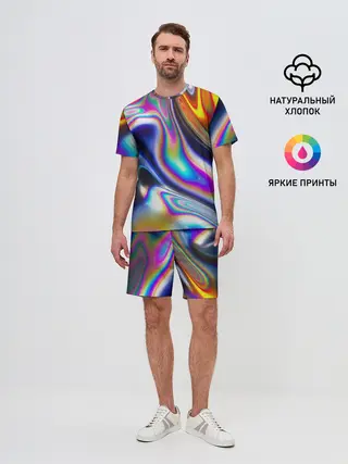 Мужской костюм с шортами / Токсичный