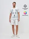 Мужской костюм с шортами / Полярная Лиса