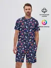 Мужской костюм с шортами / Новый Год
