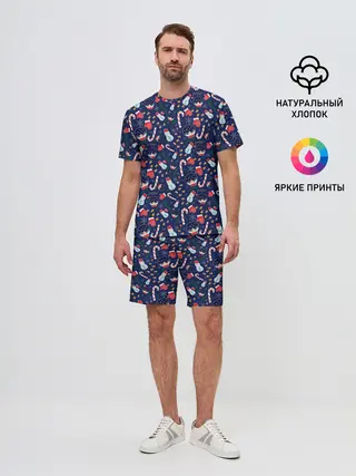 Мужской костюм с шортами / Новый Год