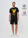 Мужской костюм с шортами / Пикачу