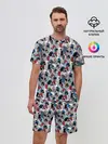 Мужской костюм с шортами / Коронавирус