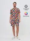 Мужской костюм с шортами / Масочный Режим