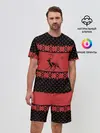 Мужской костюм с шортами / Северный Олень