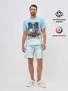 Мужской костюм с шортами / Genshin Impact