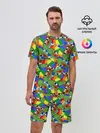 Мужской костюм с шортами / ПЕПЕ КЛОУН