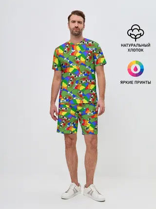Мужской костюм с шортами / ПЕПЕ КЛОУН