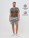 Мужской костюм с шортами / Cyber Samurai
