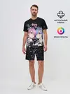 Мужской костюм с шортами / Re:Zero, Рам и Рем