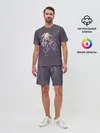 Мужской костюм с шортами / Genshin Impact