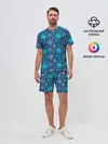 Мужской костюм с шортами / Новогодние Узоры