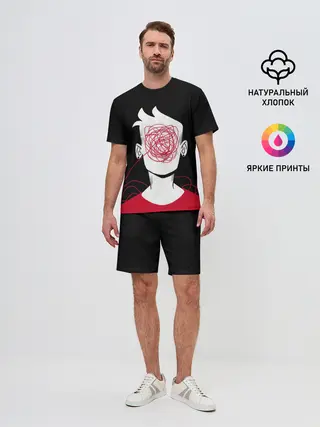 Мужской костюм с шортами / парень