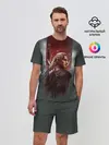 Мужской костюм с шортами / The Wticher 3D