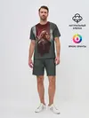 Мужской костюм с шортами / The Wticher 3D