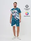 Мужской костюм с шортами / Киллуа Золдик