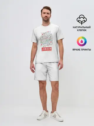 Мужской костюм с шортами / Лондон