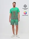 Мужской костюм с шортами / сова ловец снов