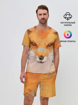 Мужской костюм с шортами / Лиса