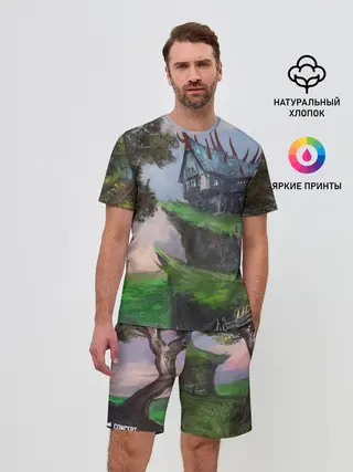Мужской костюм с шортами / Гильдия магов