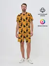 Мужской костюм с шортами / Кошки