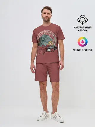 Мужской костюм с шортами / Стальной Алхимик