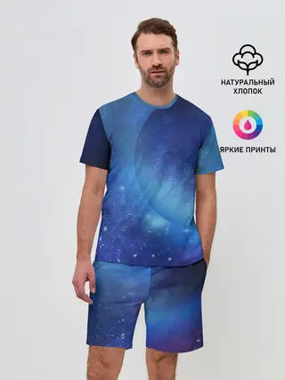 Мужской костюм с шортами / Планета