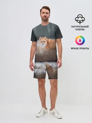 Мужской костюм с шортами / Лиса