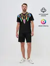 Мужской костюм с шортами / Ожерелье