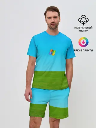 Мужской костюм с шортами / Windows XP
