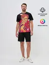 Мужской костюм с шортами / Двуликий магическая битва