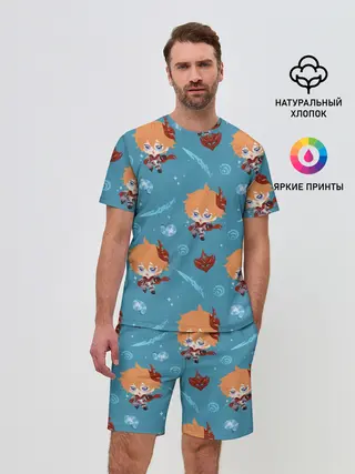 Мужской костюм с шортами / Чиби Чайльд
