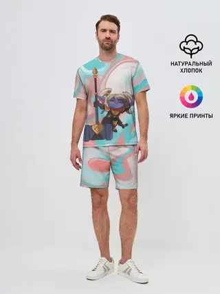Мужской костюм с шортами / Поппи