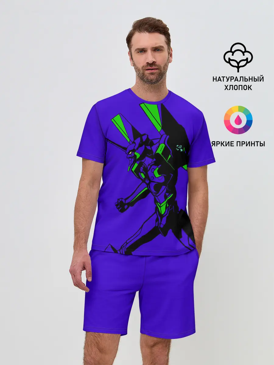 Мужской костюм с шортами / Евангилион