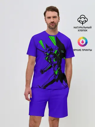 Мужской костюм с шортами / Евангилион