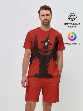 Мужской костюм с шортами / Евангилион